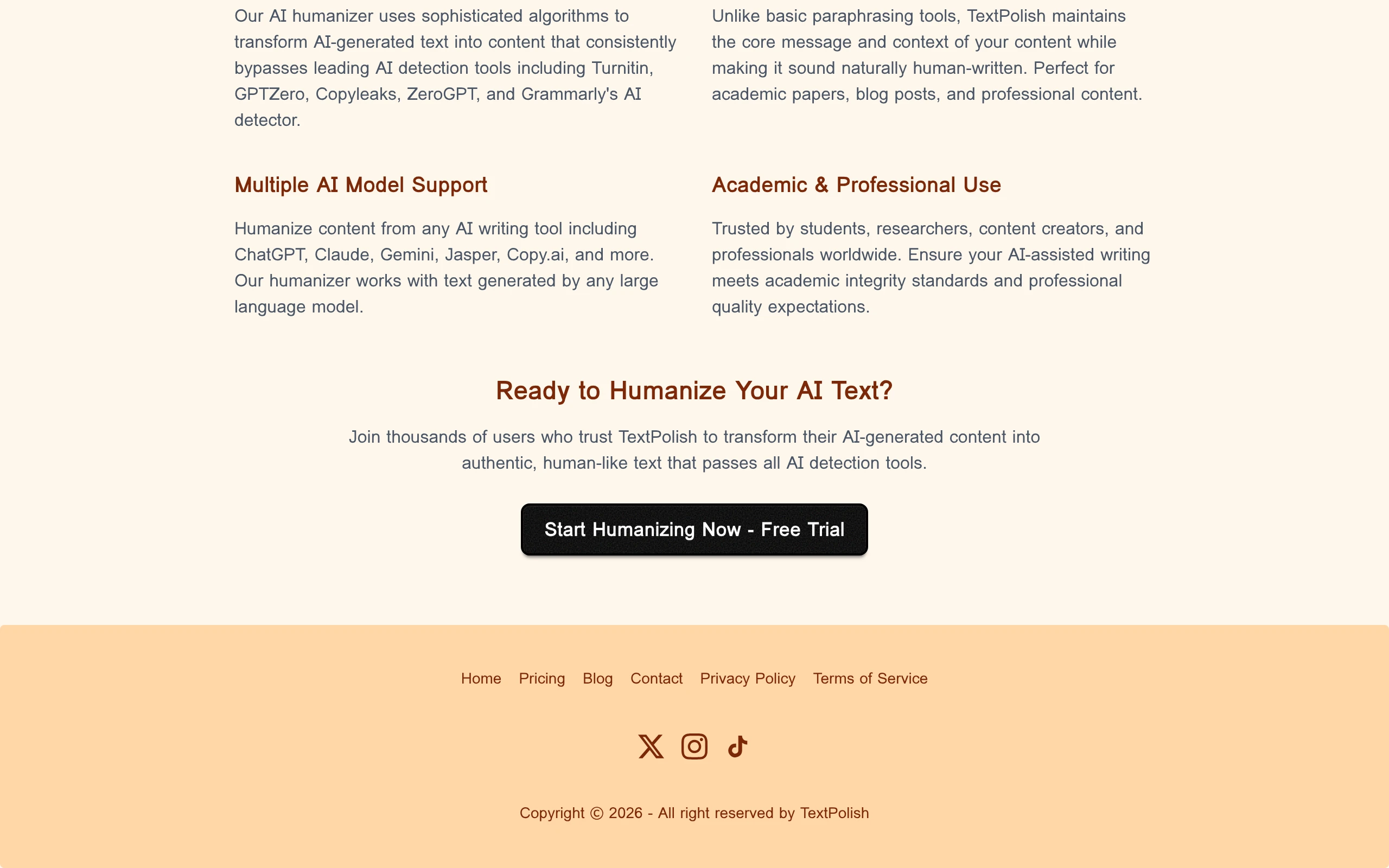 Text-Polish — Features