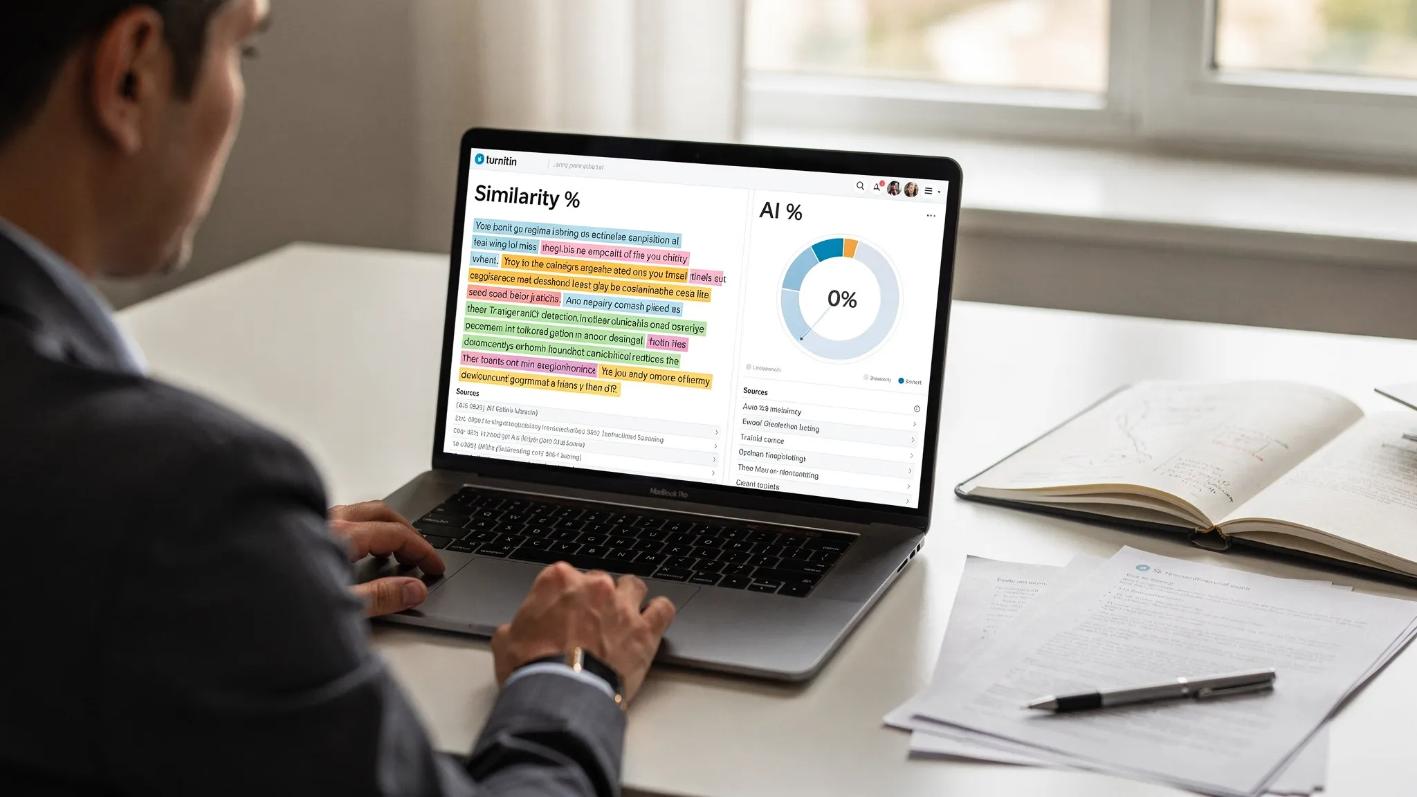 Turnitin AI % vs Similarity %: What’s Actually Different? - Main Image