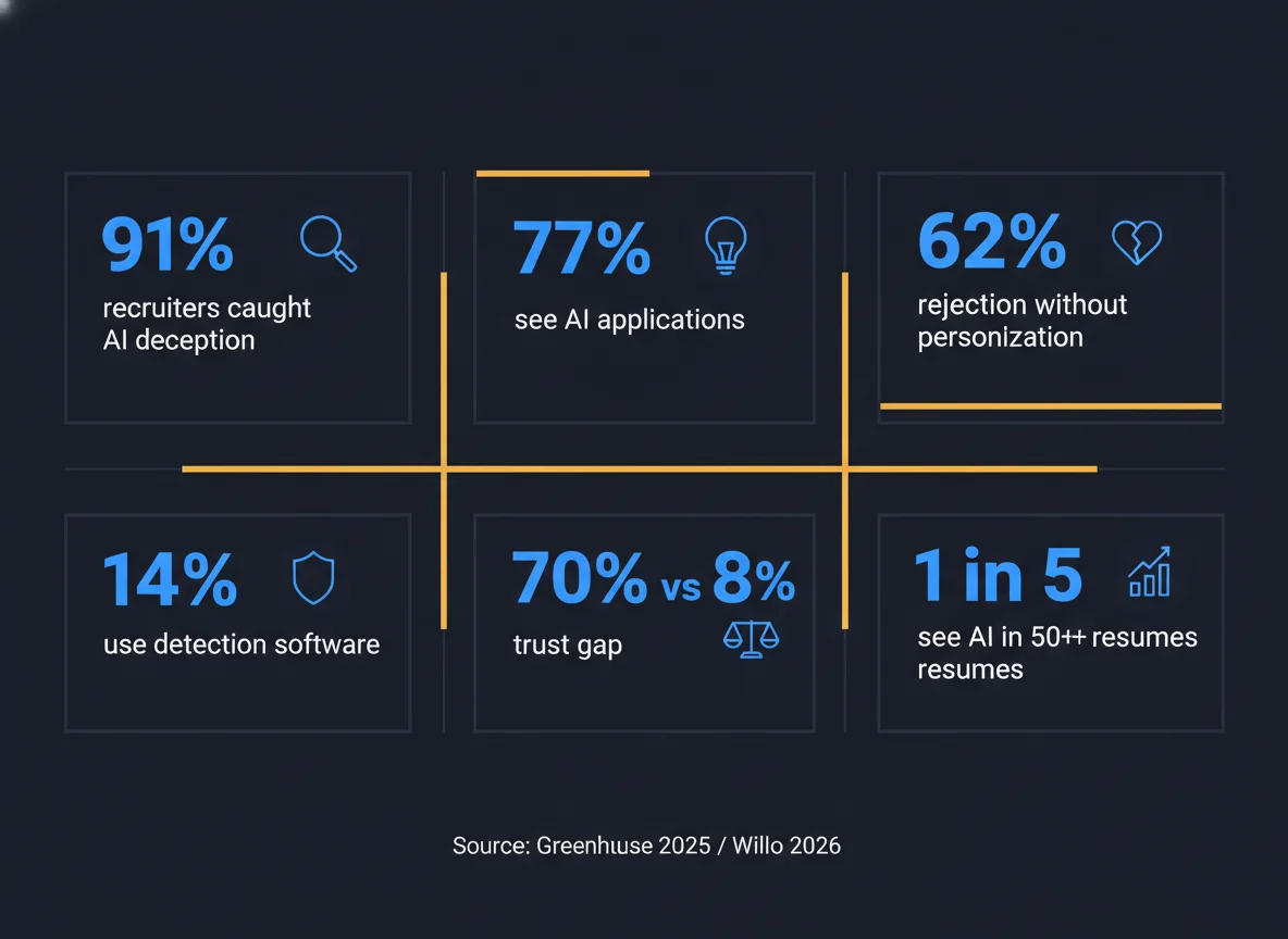 Six key statistics on AI detection in hiring 2026
