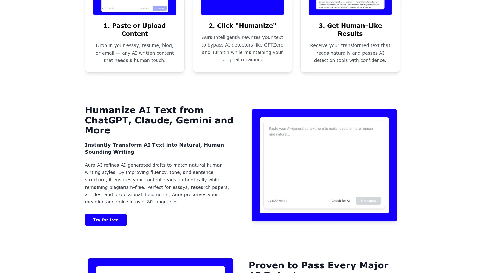 AuraWrite Review - Features Screenshot