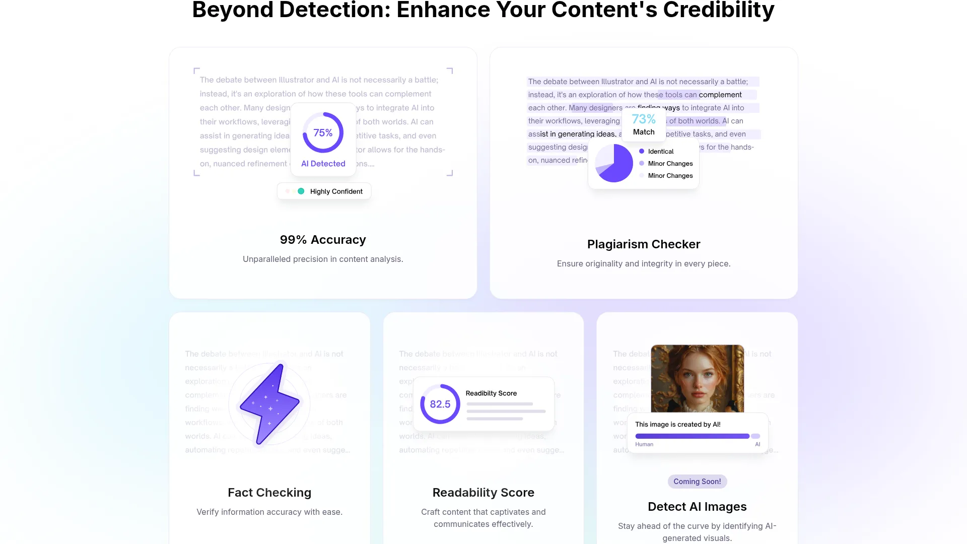 DetectGPT Review - Features Screenshot