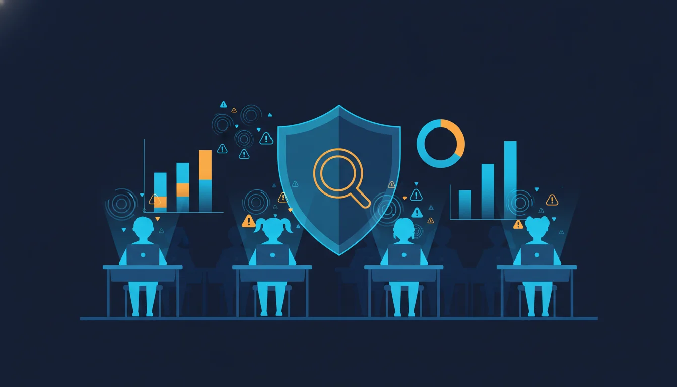 AI detection in K-12 schools — research illustration