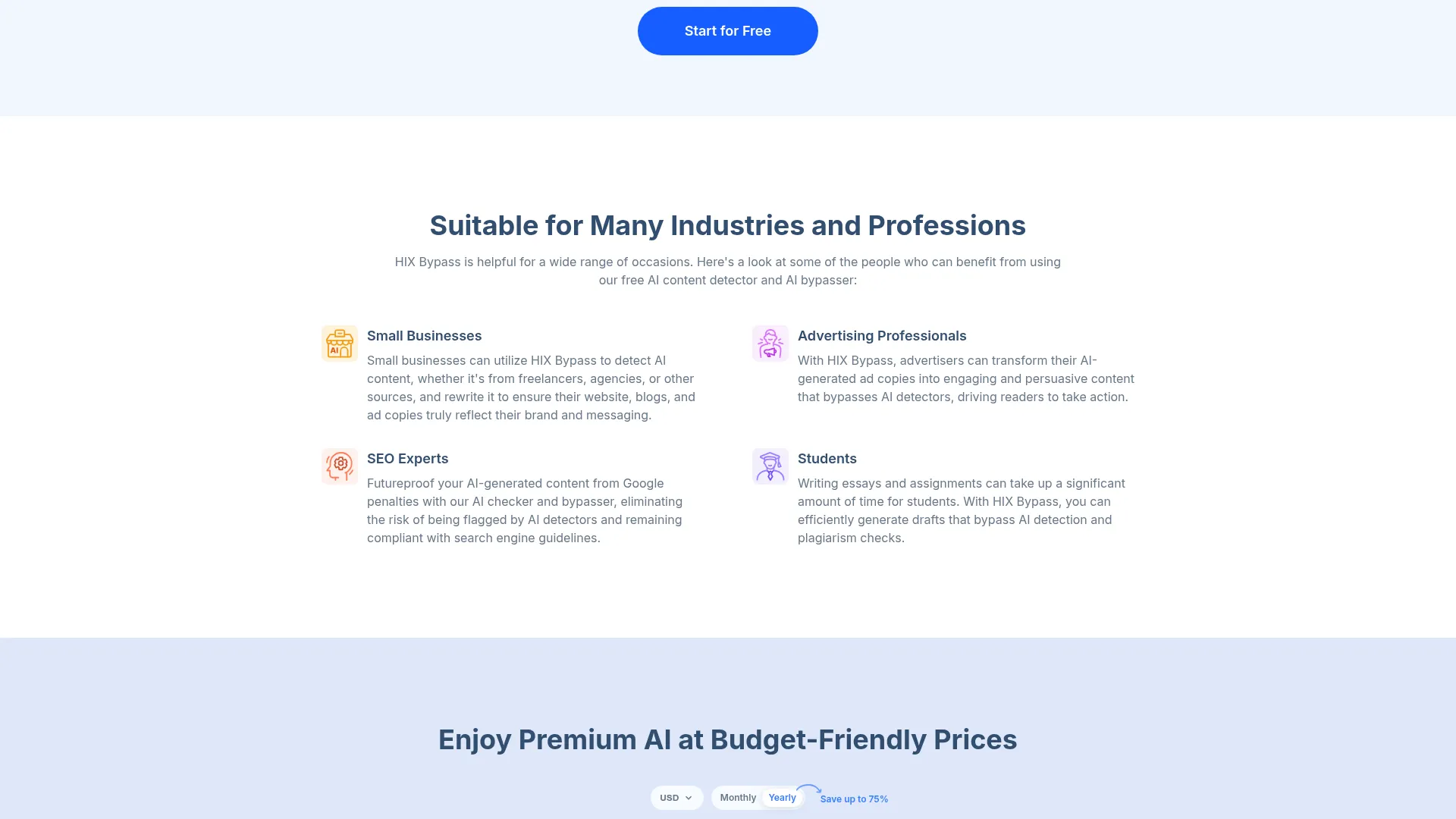 HIX Bypass Review - Features Screenshot