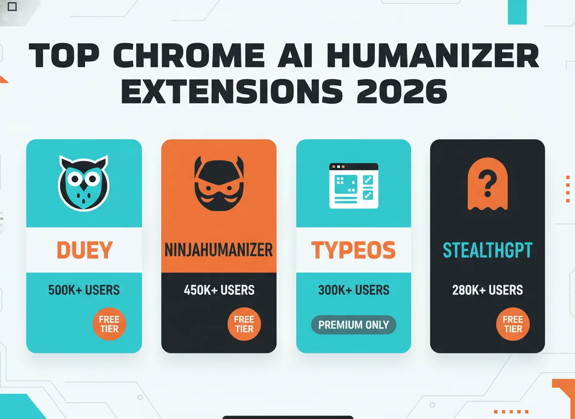 Chrome humanizer extensions at a glance