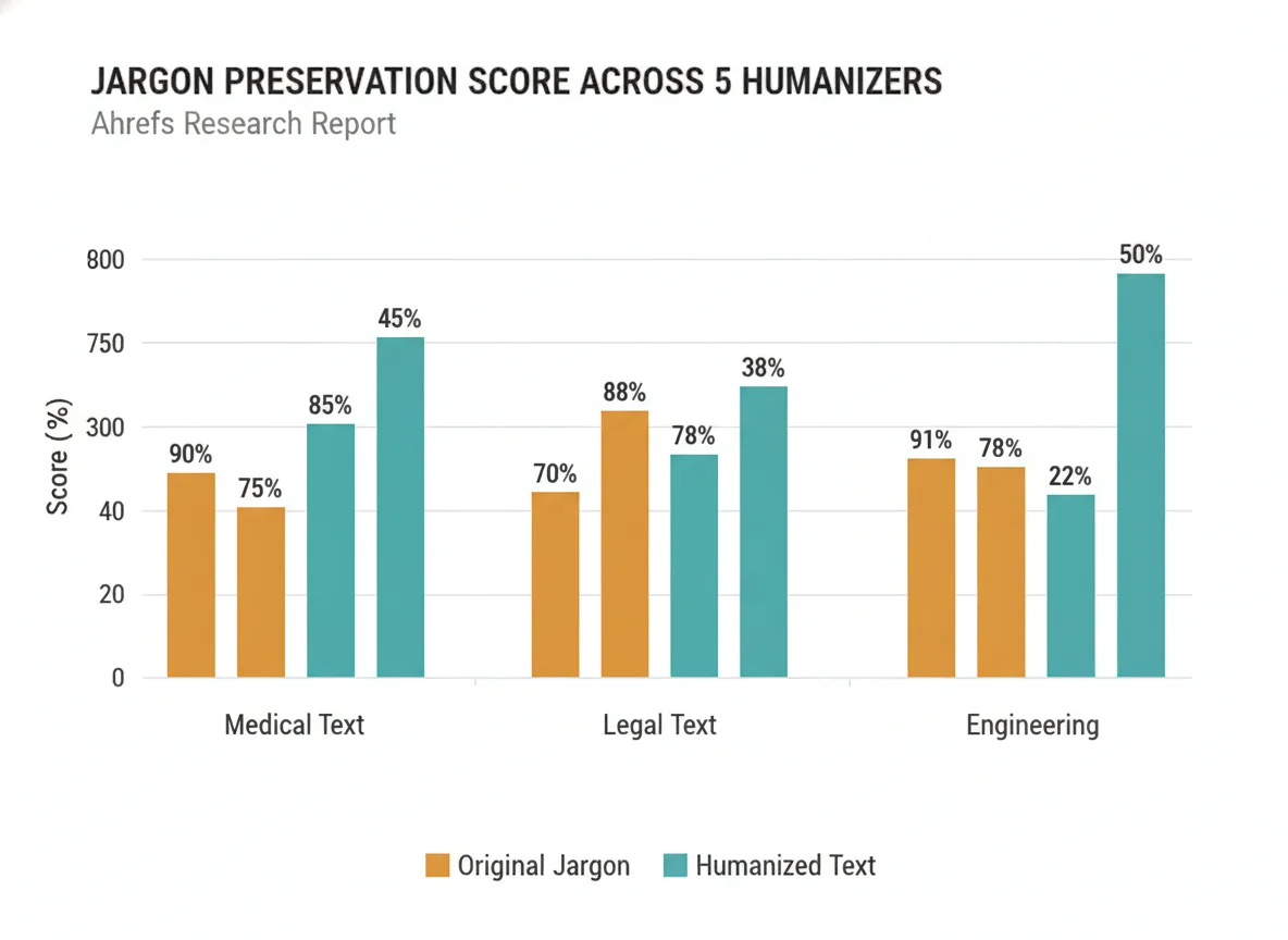 Jargon preservation per domain