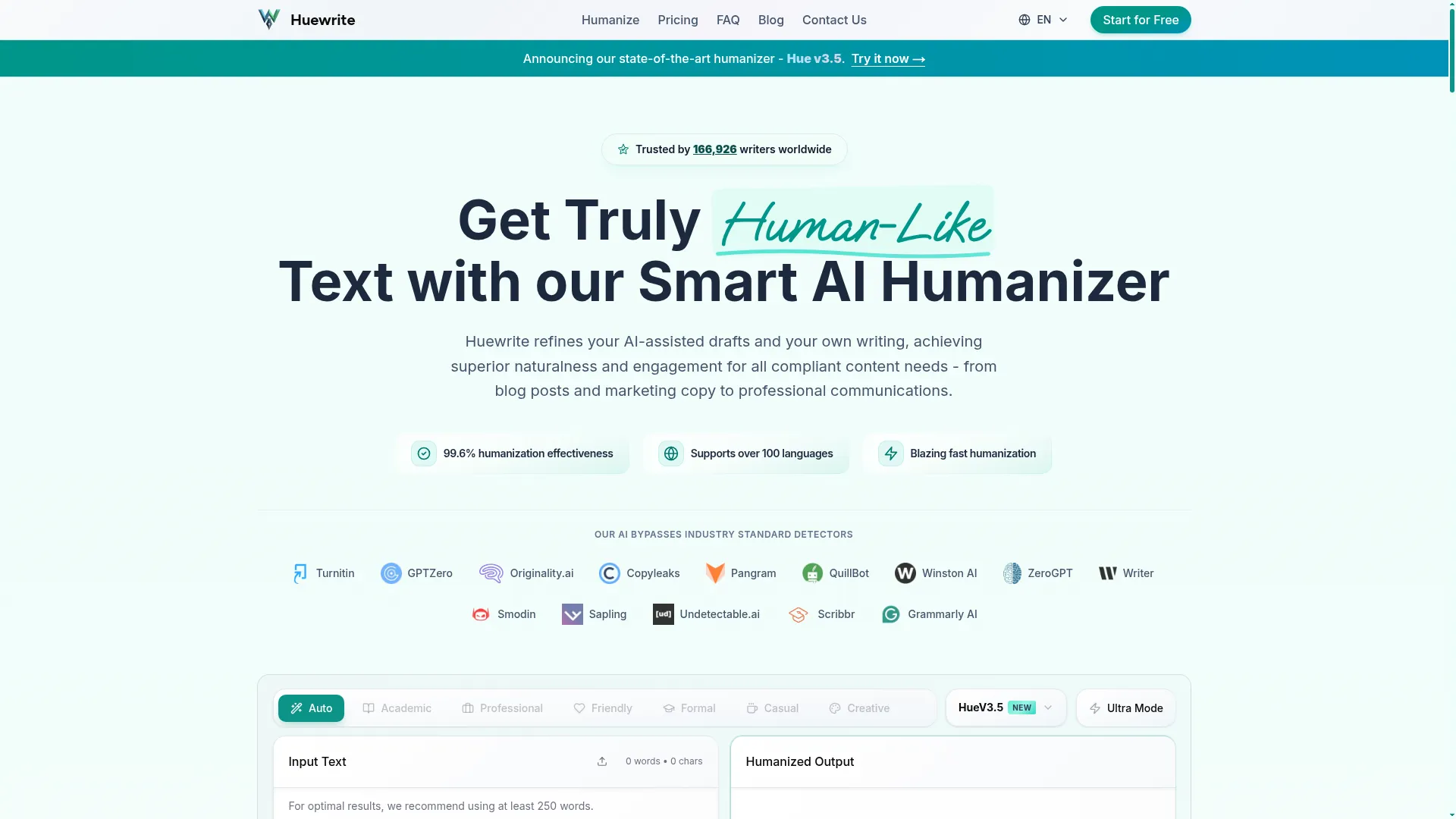 LucidWriter Review - Homepage Screenshot