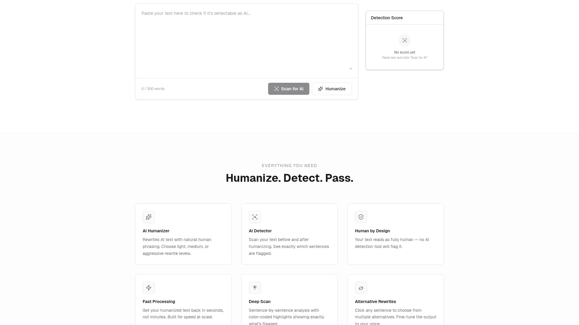 Stealthwriter Review - Features Screenshot