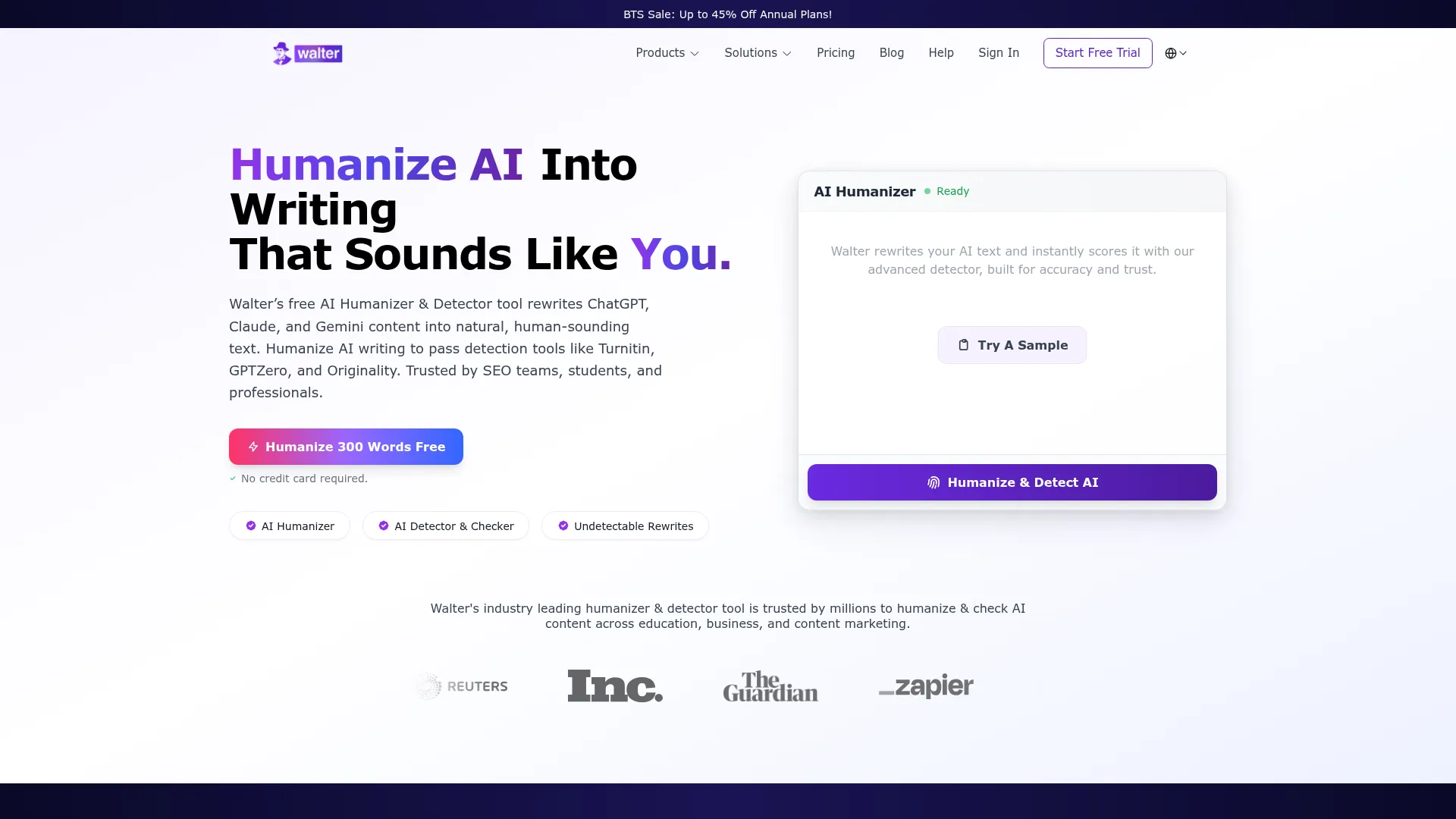 Walter Writes Review - Features Screenshot