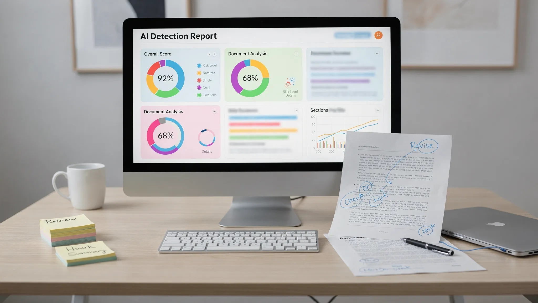 AI Detection Reports Explained: What the Scores Really Mean - Main Image