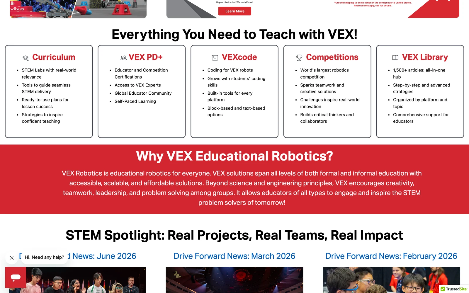 Hero bot Review - VEX Robotics Platform Screenshot
