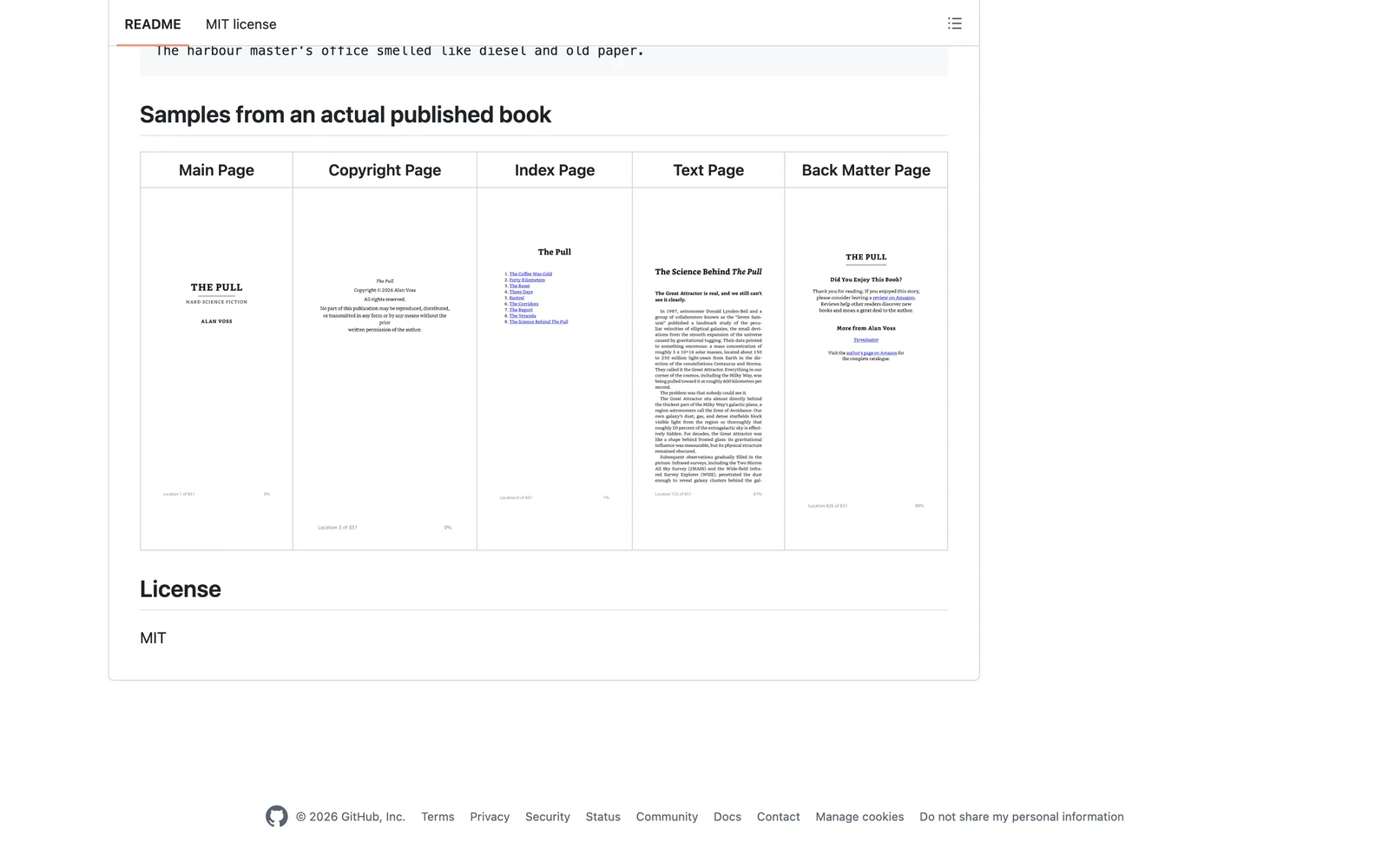 markdown-to-book Review - License and Pricing Screenshot