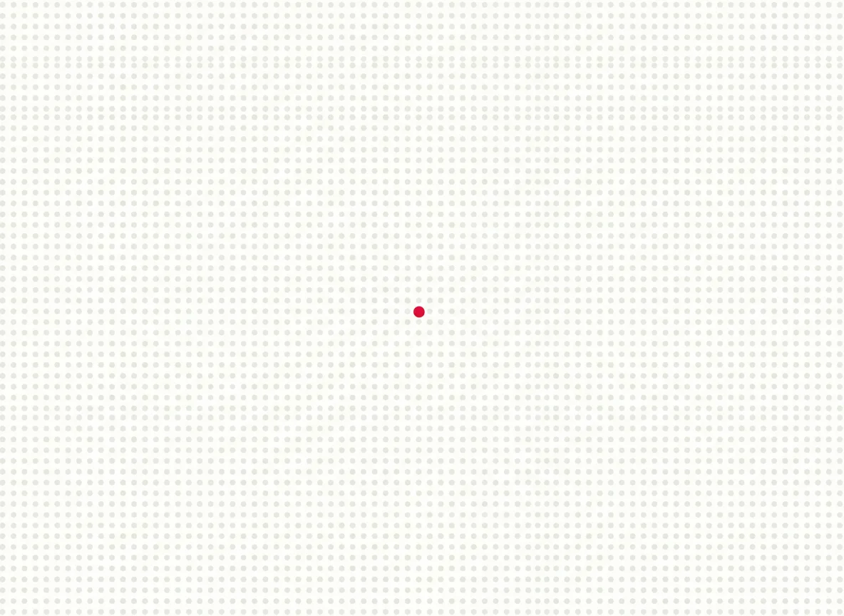 One highlighted point among a vast field of identical points, illustrating 100 AI malpractice cases among 1.38 million students
