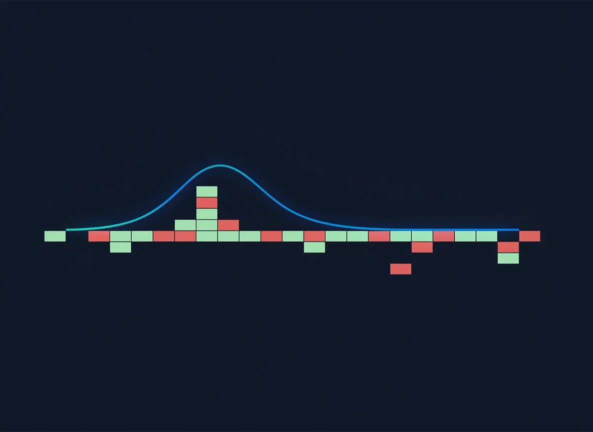 Conceptual diagram of how a statistical AI text watermark biases token selection