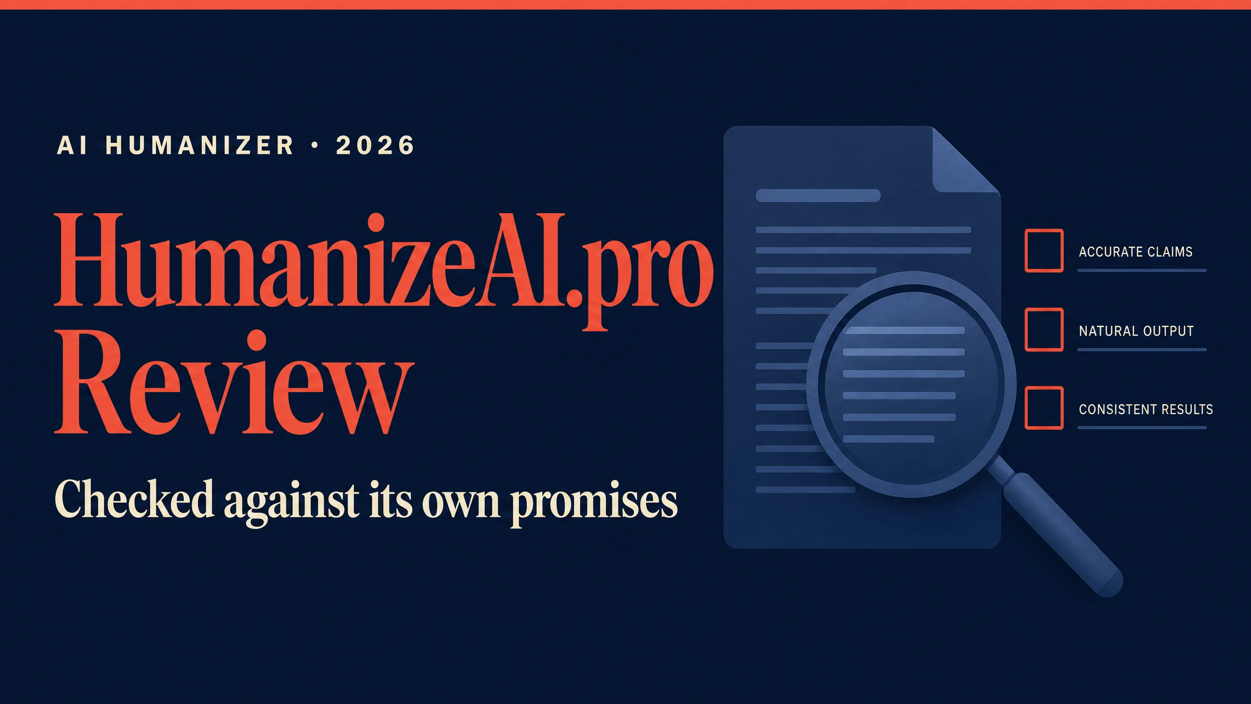 HumanizeAI.pro review 2026 hero